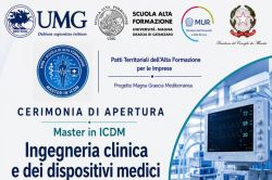 UMG Catanzaro, al via il Master in Ingegneria clinica: alta formazione su IA e sanit&agrave; digitale