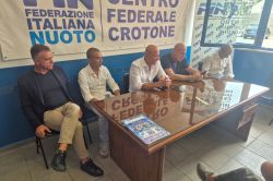 Open day alla piscina di Crotone. Ospiti Stefano Battistelli e Fabio Conti.