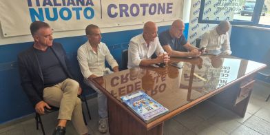 Open day alla piscina di Crotone. Ospiti Stefano Battistelli e Fabio Conti.
