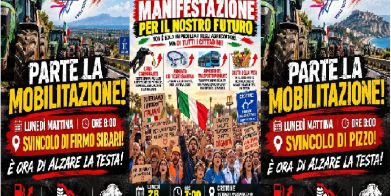 Agricoltori in protesta contro il caro carburanti: mobilitazione in Calabria