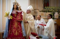 Petron&agrave; (CZ), la Madonna del Voto ha le nuove corone realizzate dal maestro orafo Michele Affidato