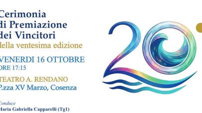Premio per la Cultura Mediterranea, Cosenza celebra la XX edizione